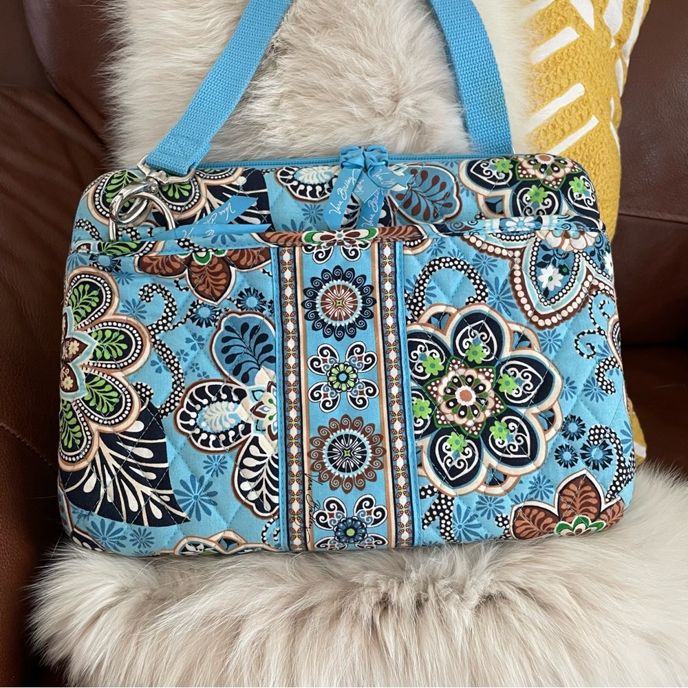 Vera Bradley Bali Blue Tablet Bag